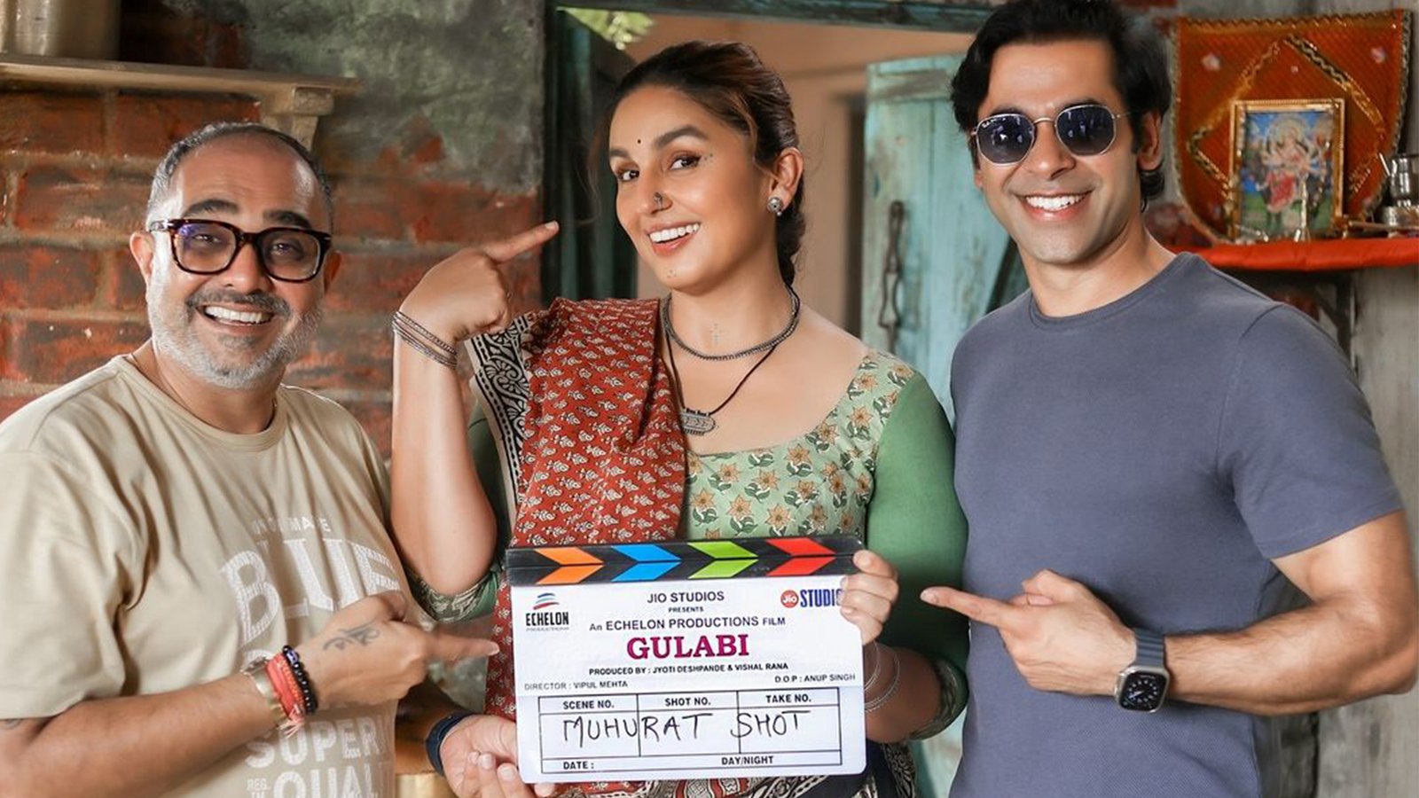 Huma Qureshi ने अहमदाबाद में अपनी अगली फिल्म ‘Gulabi’ की शूटिंग शुरू की