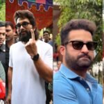 Tollywood Celebs come out to cast their vote