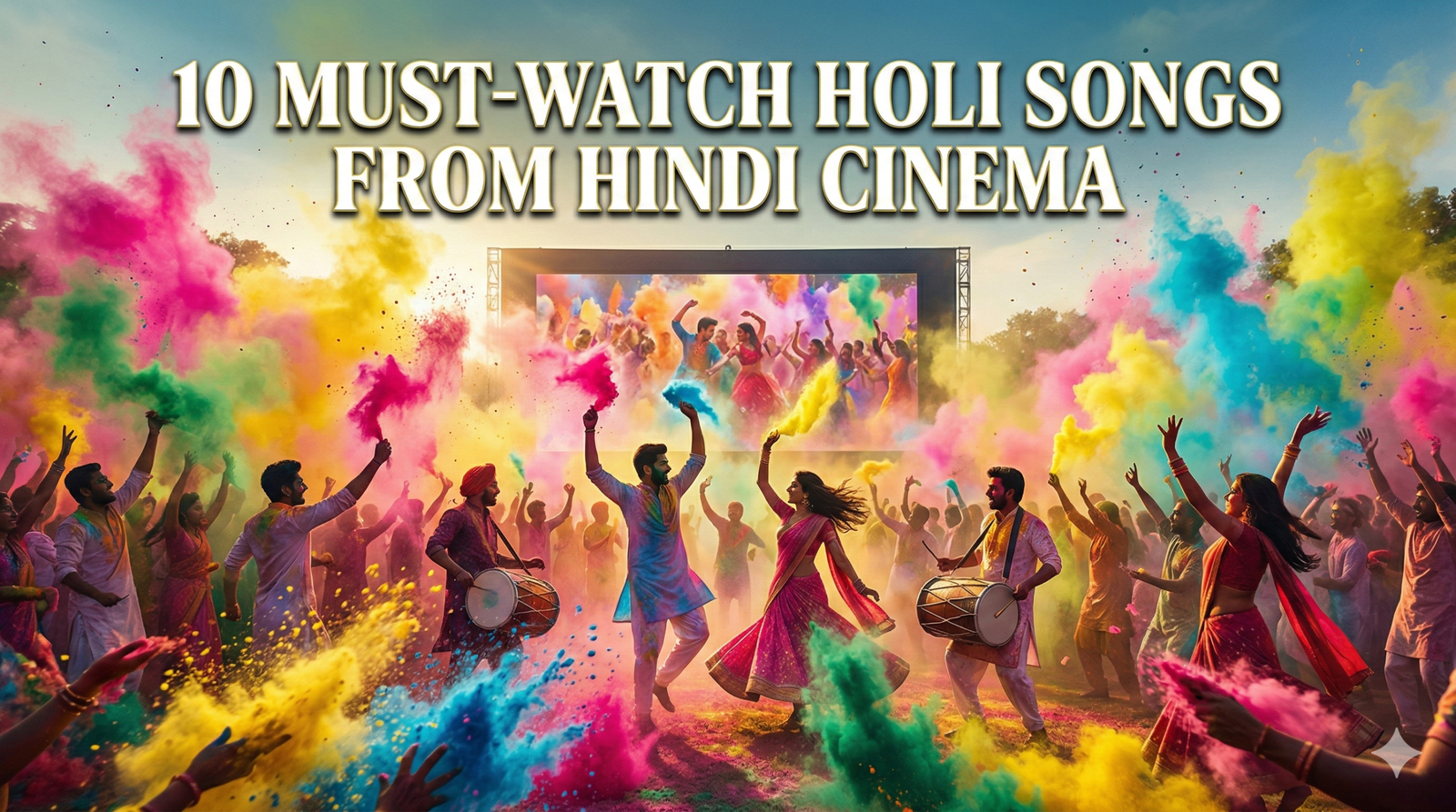 10 must-watch and must-play Holi songs