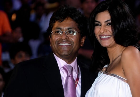Lalit Modi And Sushmita Sen