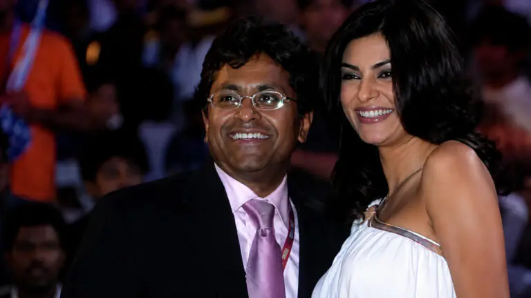Lalit Modi And Sushmita Sen
