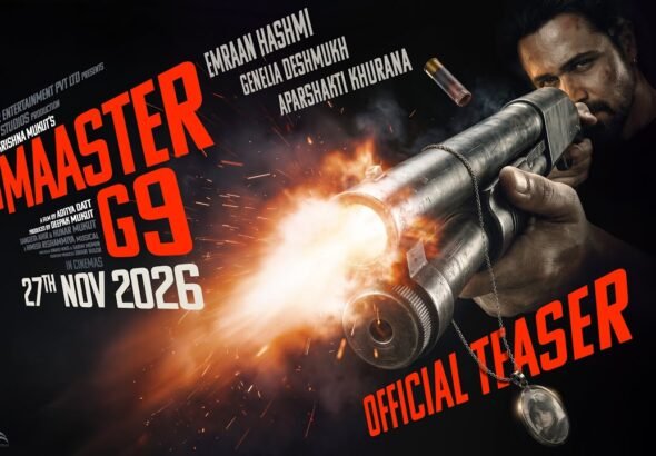 Gunmaaster G9 Teaser Emraan, Genelia, Aparshakti Aditya Datt Himesh R Deepak M 27 Nov 2026 - 1280x720