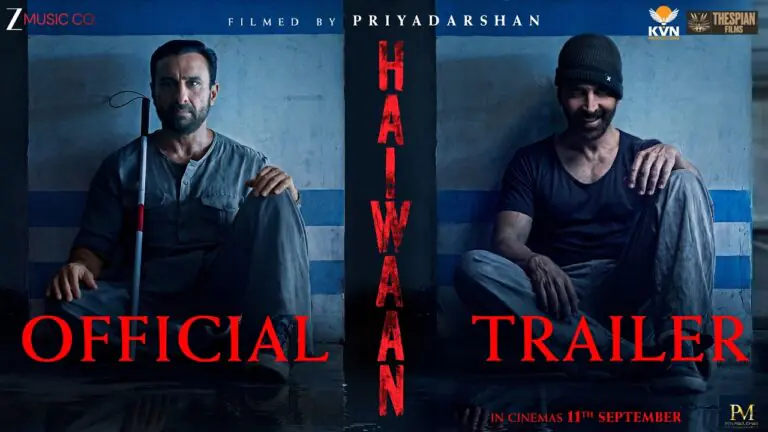 Haiwaan - Official Trailer Akshay Kumar, Saif Ali Khan, Boman, Shriya, Saiyami Priyadarshan - 1280x720